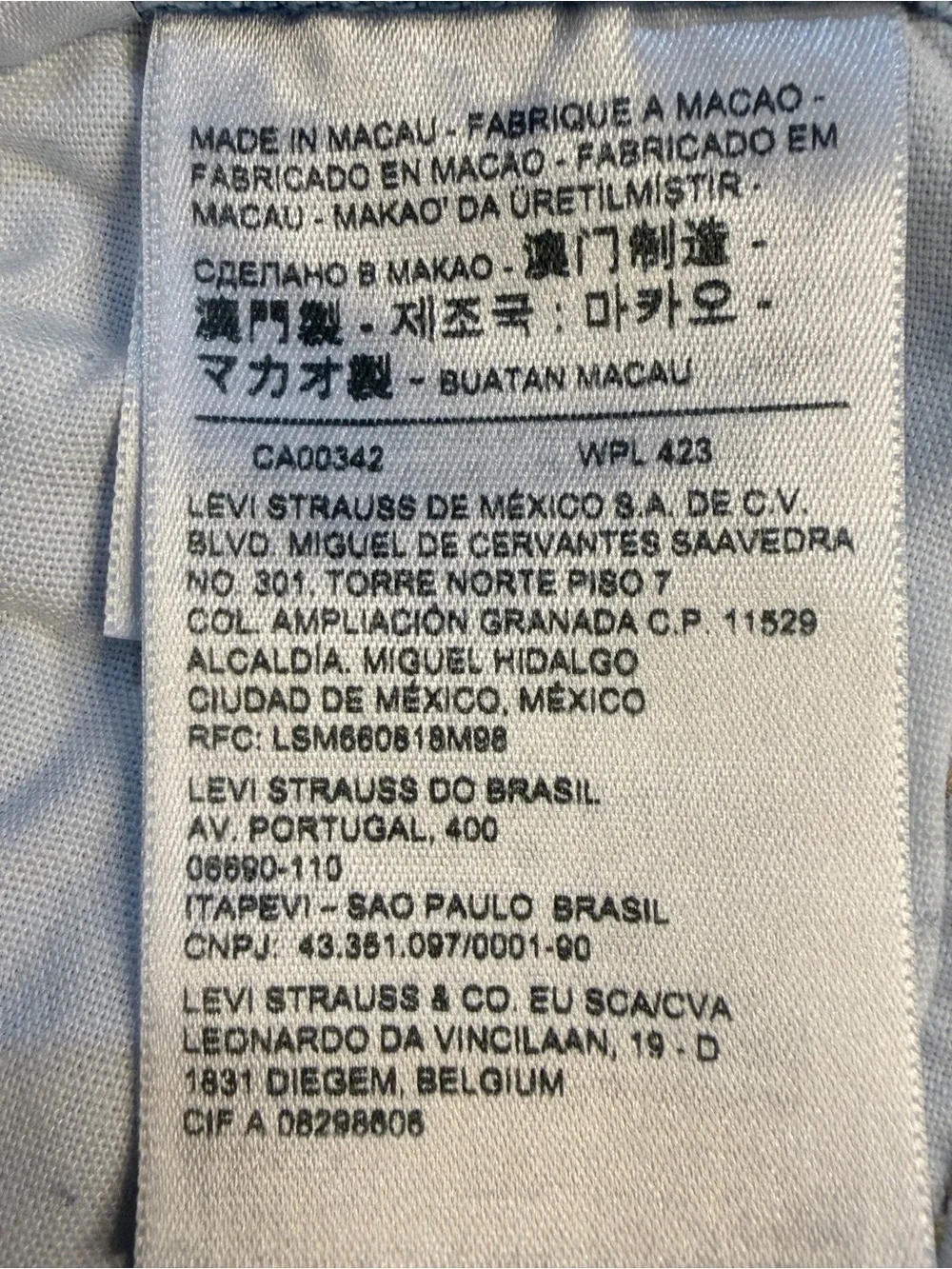 Levi's 501 Original Fit High Rise Women's Shorts